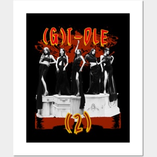 (G)I-dle Two Posters and Art